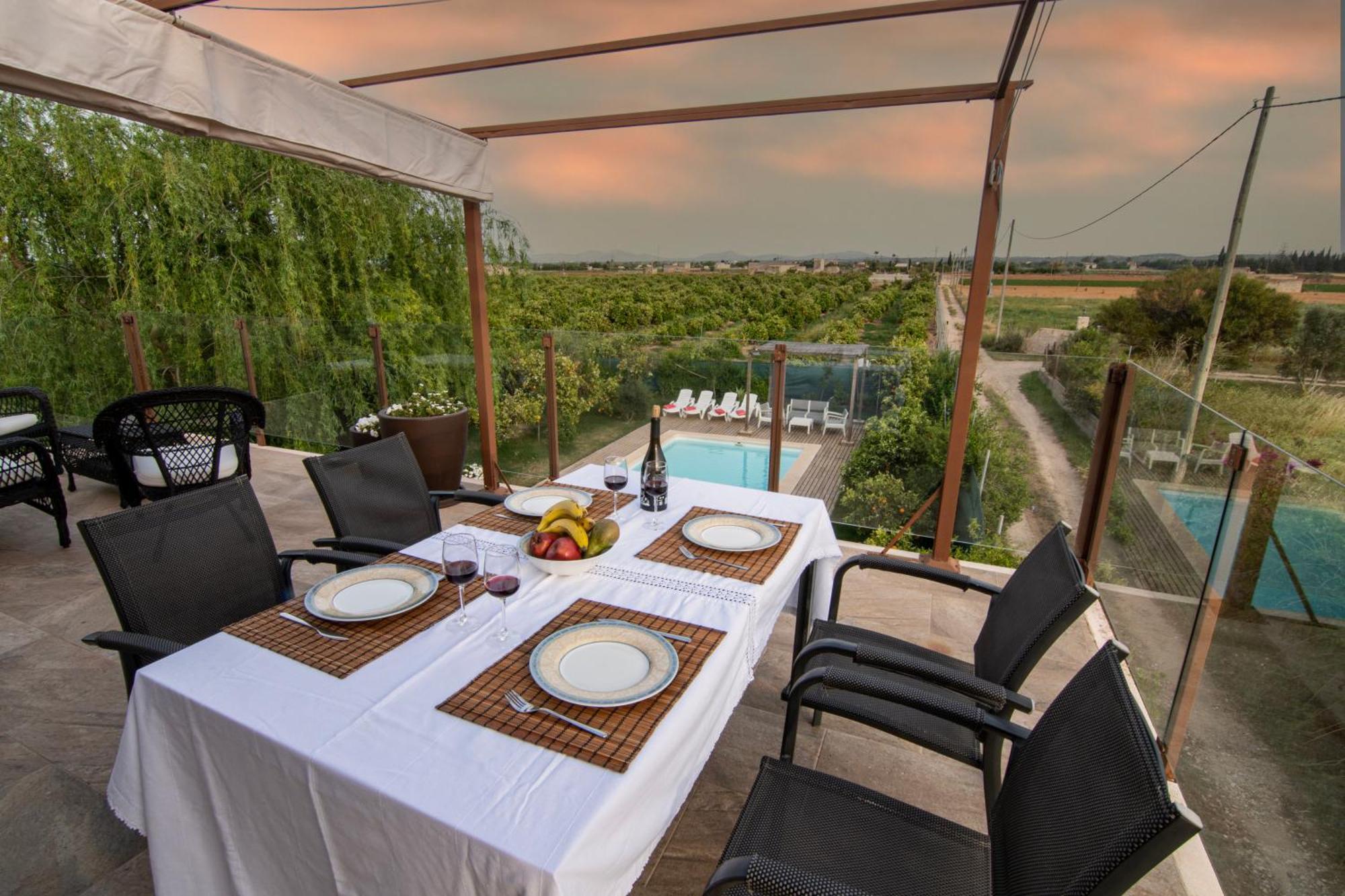 Els Tarongers Perfect For Families Or Friends Villa Sa Pobla Buitenkant foto
