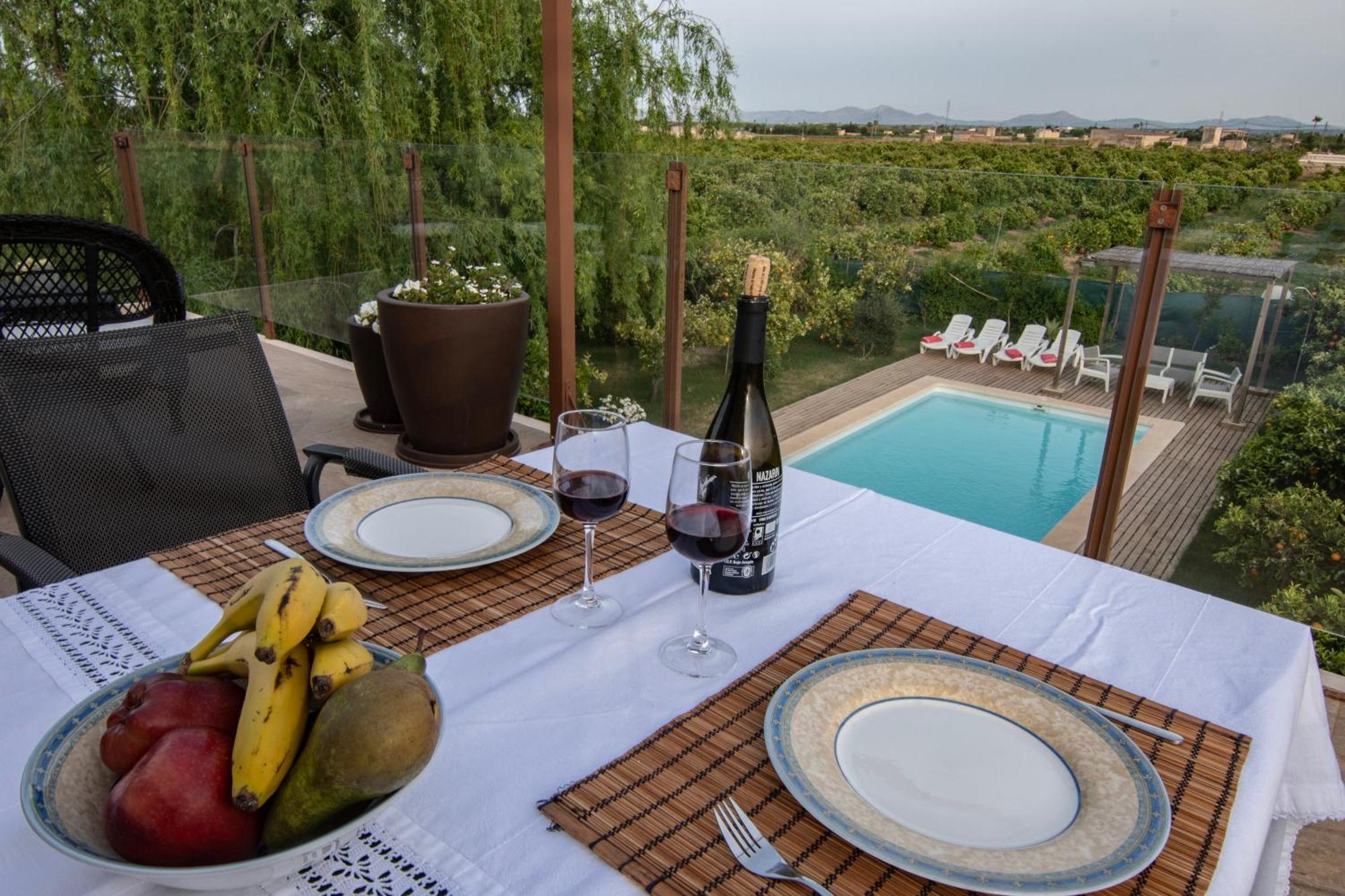 Els Tarongers Perfect For Families Or Friends Villa Sa Pobla Buitenkant foto